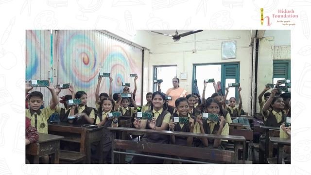 Compass Boxes for Students of Vidya Vikas Sabha Highschool
