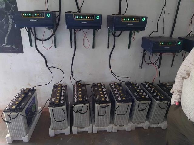 Computer Lab and Solar Inverter Installation at School in Urse Village, Palghar