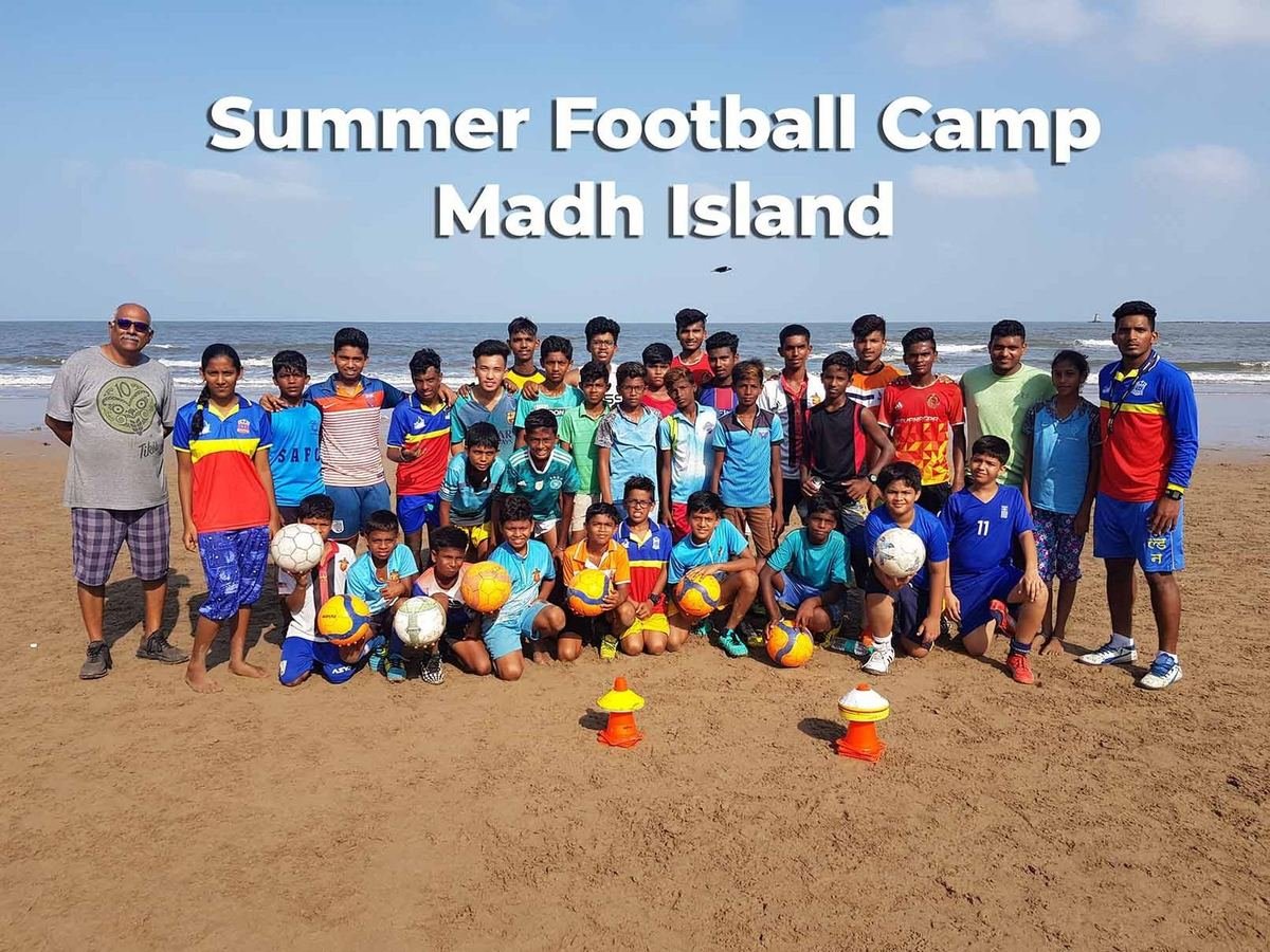 Football Training Camp for Children at Madh Island