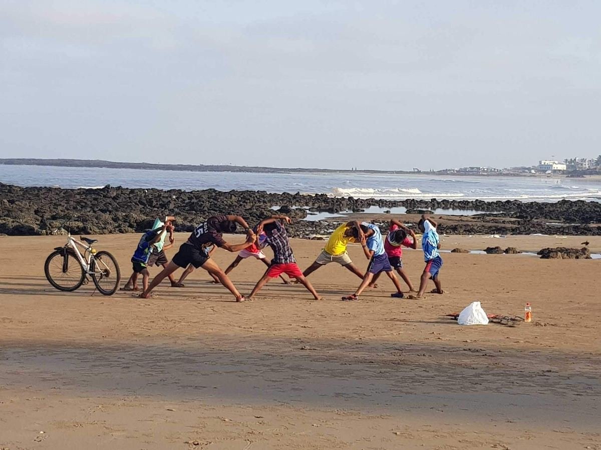 Football Training Camp for Children at Madh Island