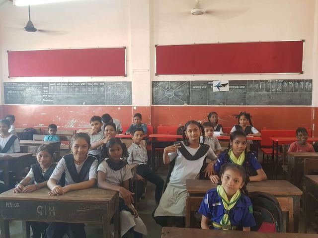 Installation of Pin-Up Boards in Classrooms at Madh Municipal School