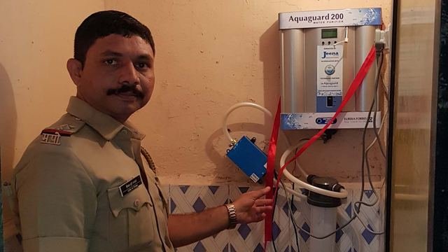 Installation of Water Purifiers at Aksa Police Chowkie and Suvidya School, Gorai