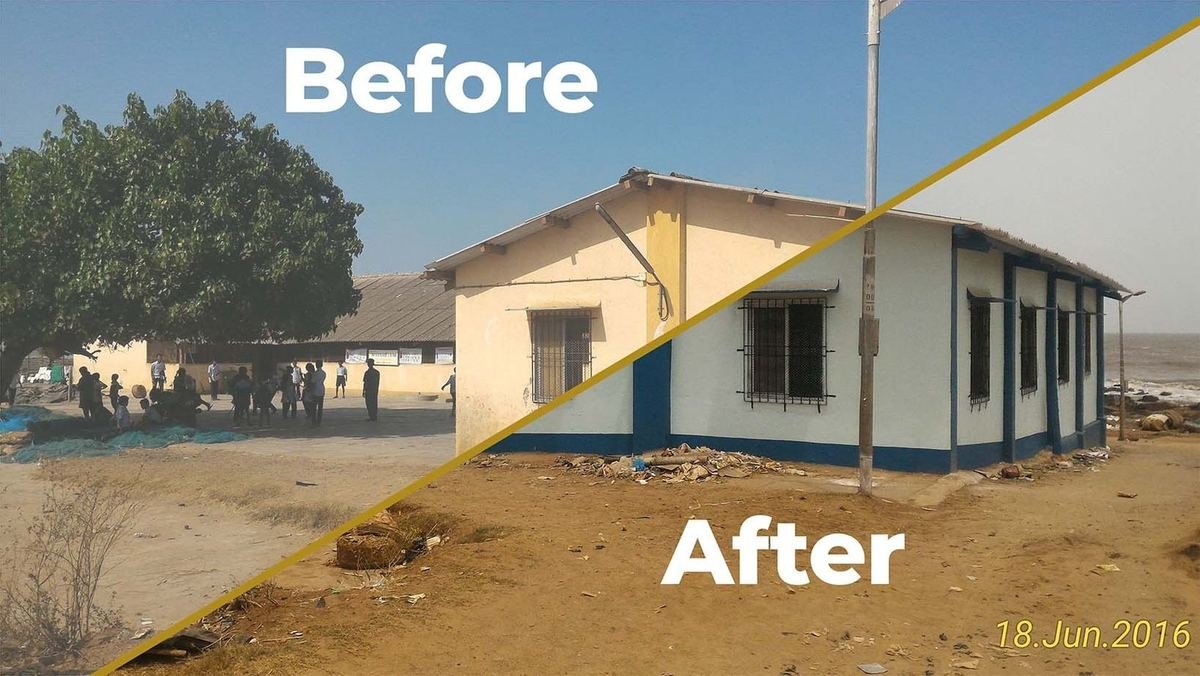 Madh BMC School (Ice Factory) Renovation Jun 2016