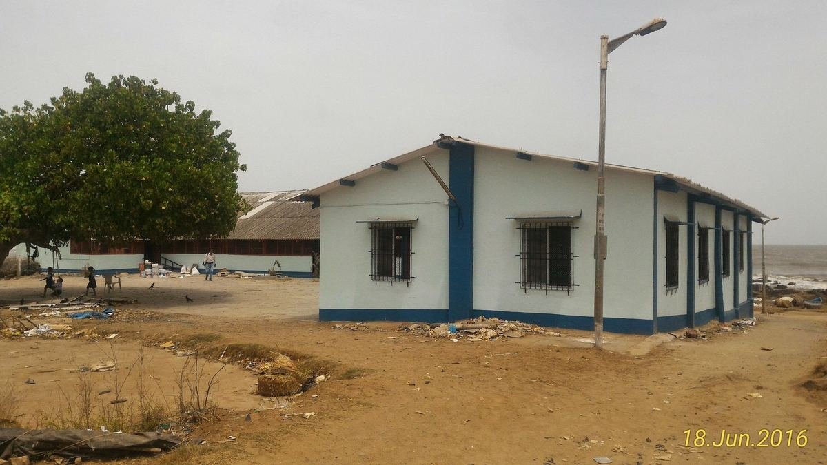 The school building after the renovation