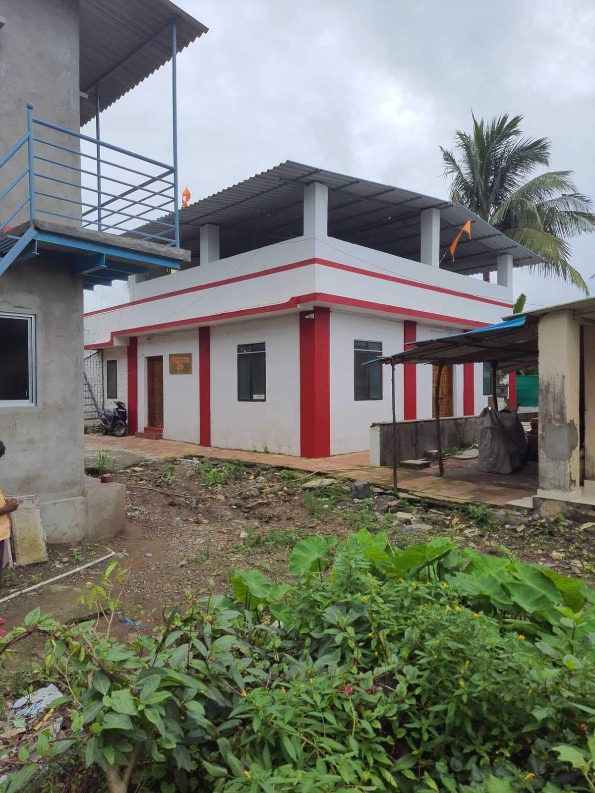 Painting Work at Temple, Erangal Village, Madh Island