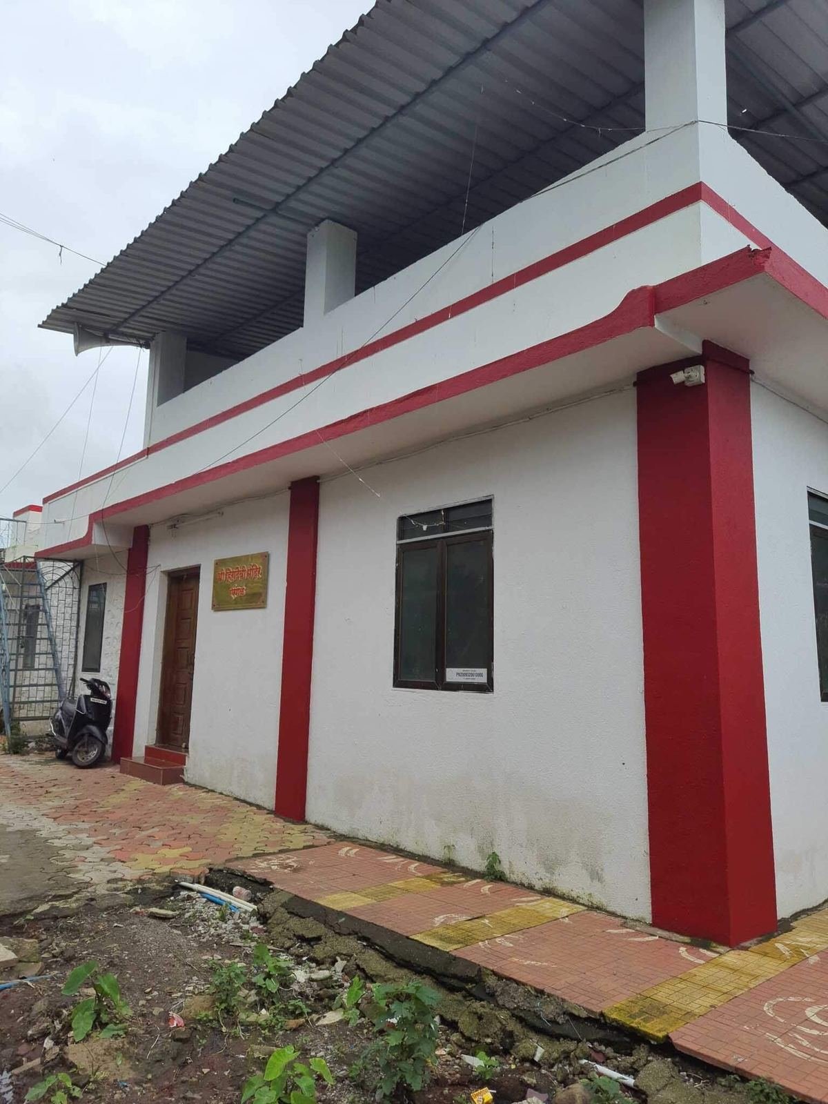 Painting Work at Temple, Erangal Village, Madh Island