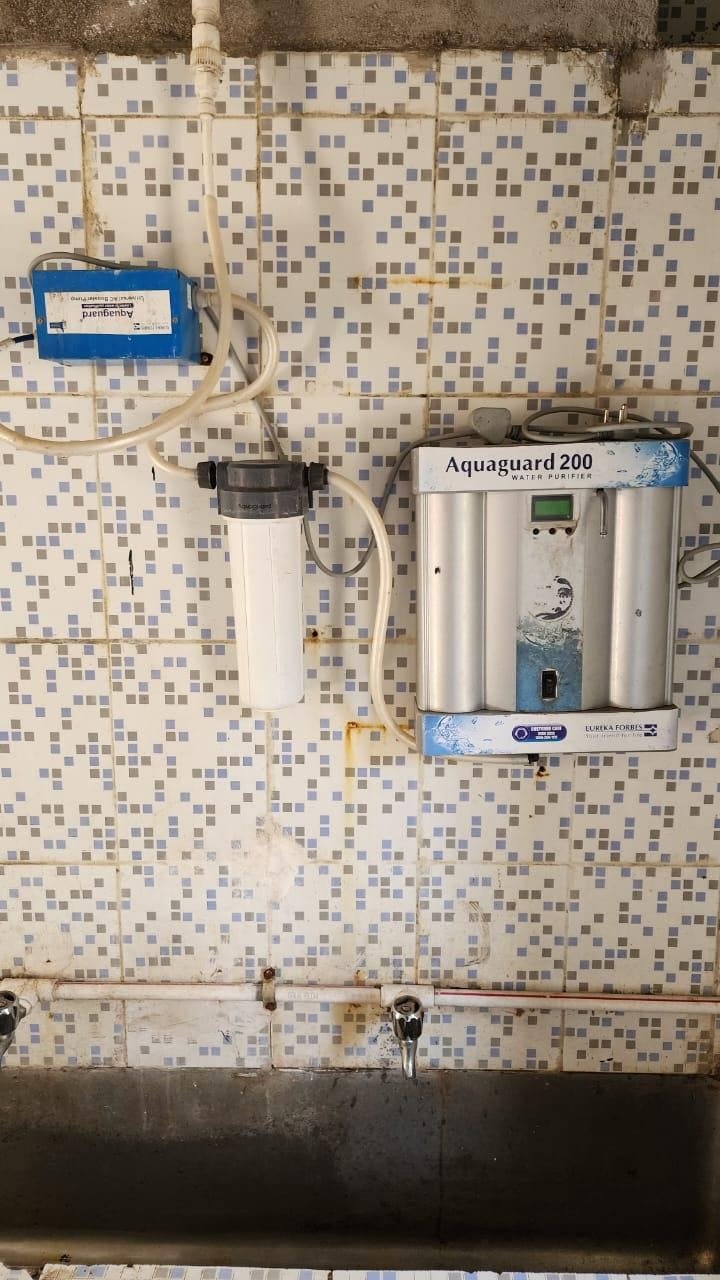 The new drinking water facility