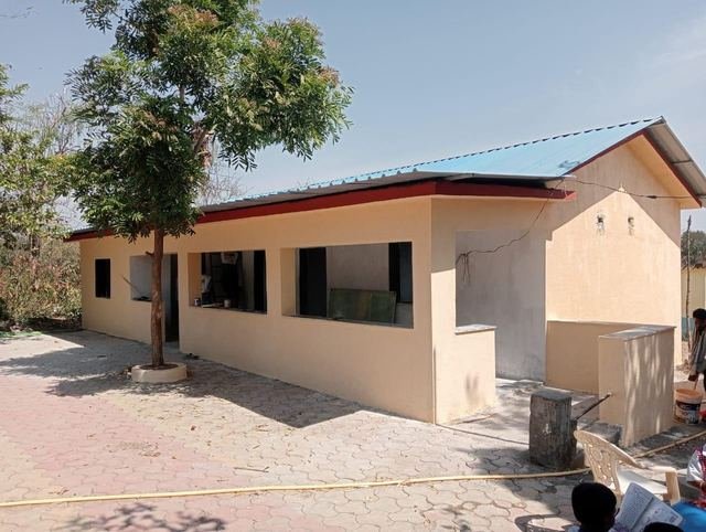 Renovation of Z. P. School Goratpada, Vikramgad