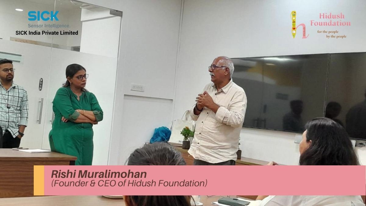 Rishi Muralimohan, Founder and CEO of Hidush Foundation
